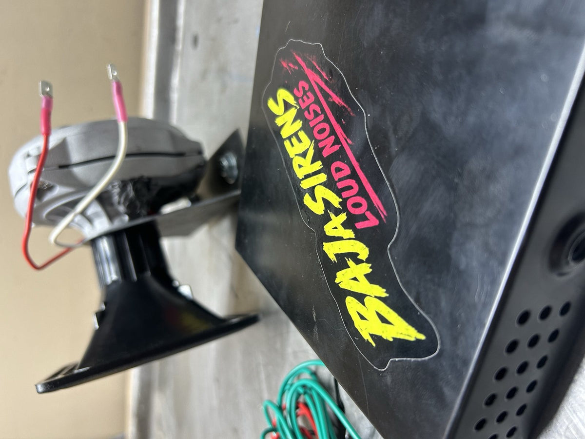 Baja Siren driver, horn and control box